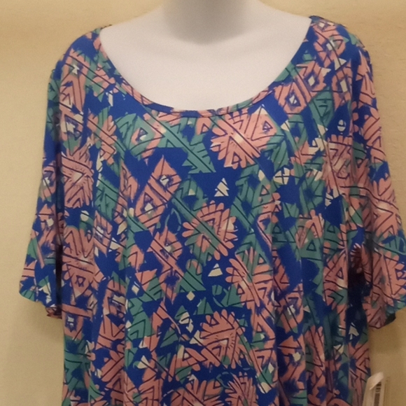 LLR Floral & Geometric Printed  Perfect T Tu… - Picture 3 of 15